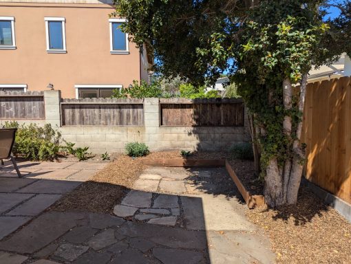 Flagstone area